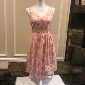 Embroidered floral dress size 2